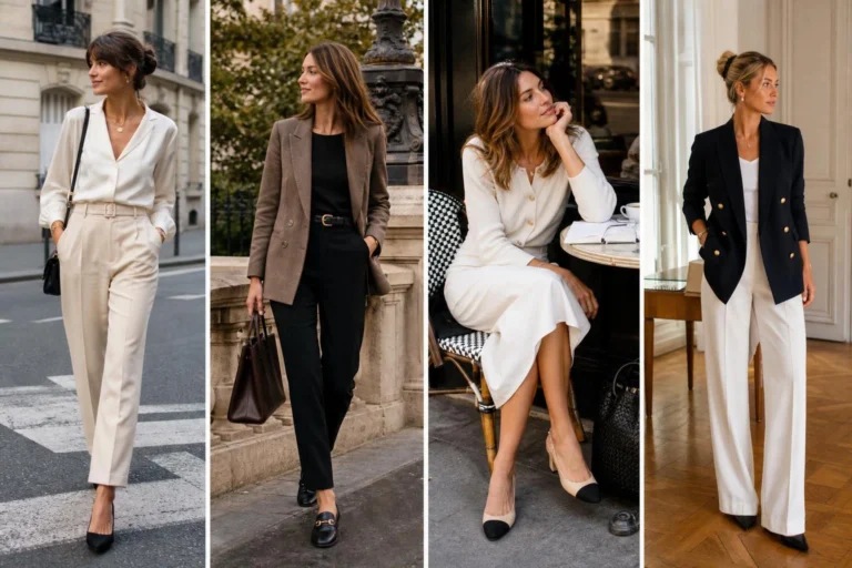 7 parisian office outfit Ideas