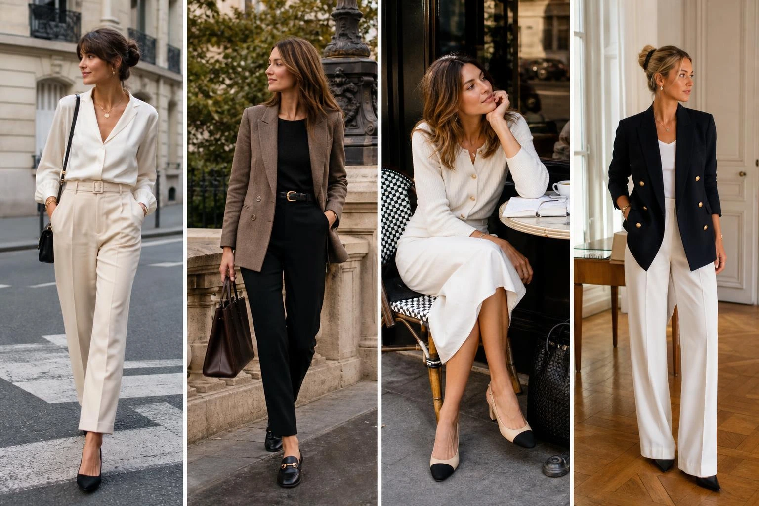 7 parisian office outfit Ideas