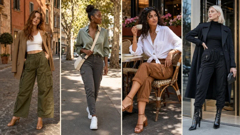 Cargo Pants Outfit Street Style Women
