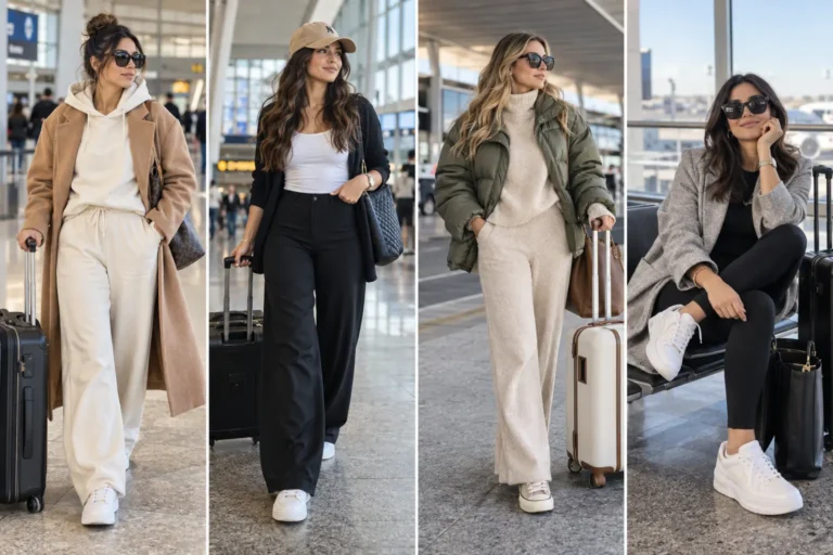 Airport Outfit Ideas That Keep You Comfortable and Pulled Together