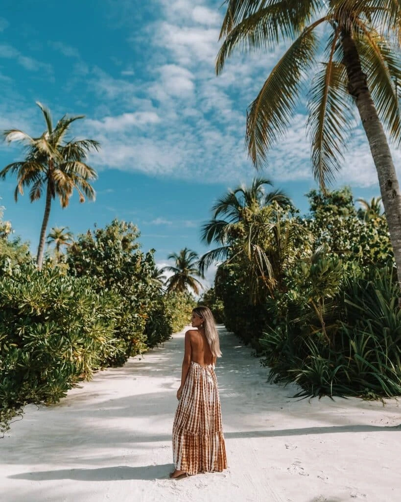 4- Backless Printed Maxi
