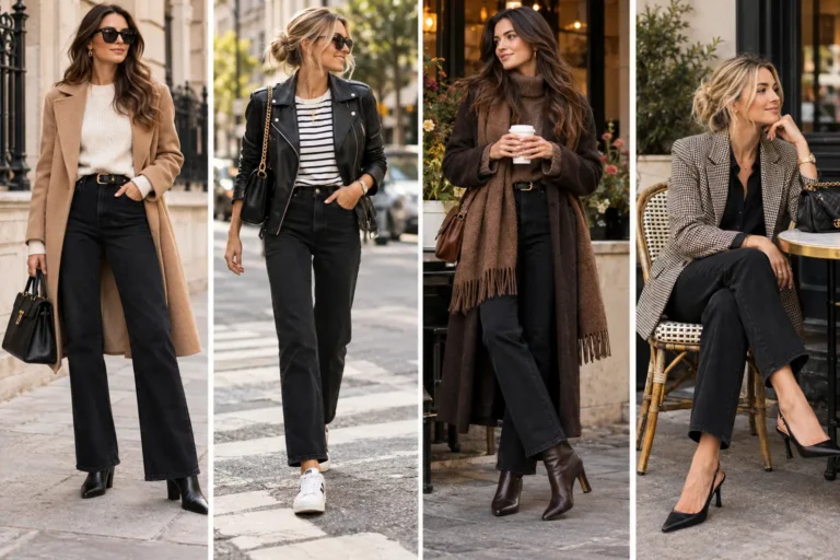 Black Jeans Outfit Ideas You’ll Actually Want to Wear