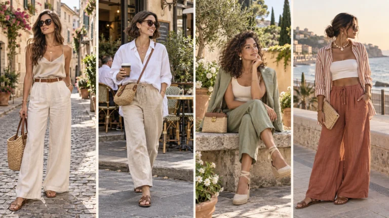 Casual Linen Pants Outfit