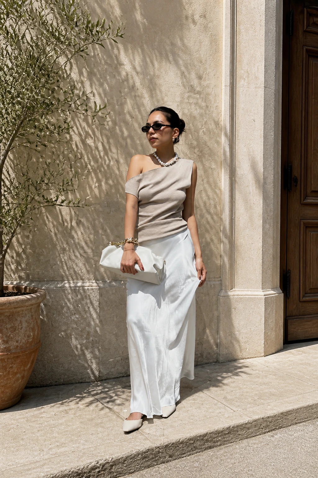 6- Go Soft With an Off-Shoulder Top