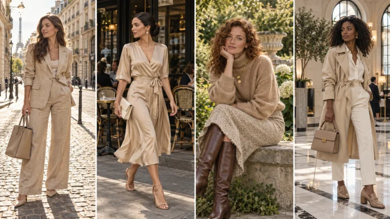Classy Beige Outfit