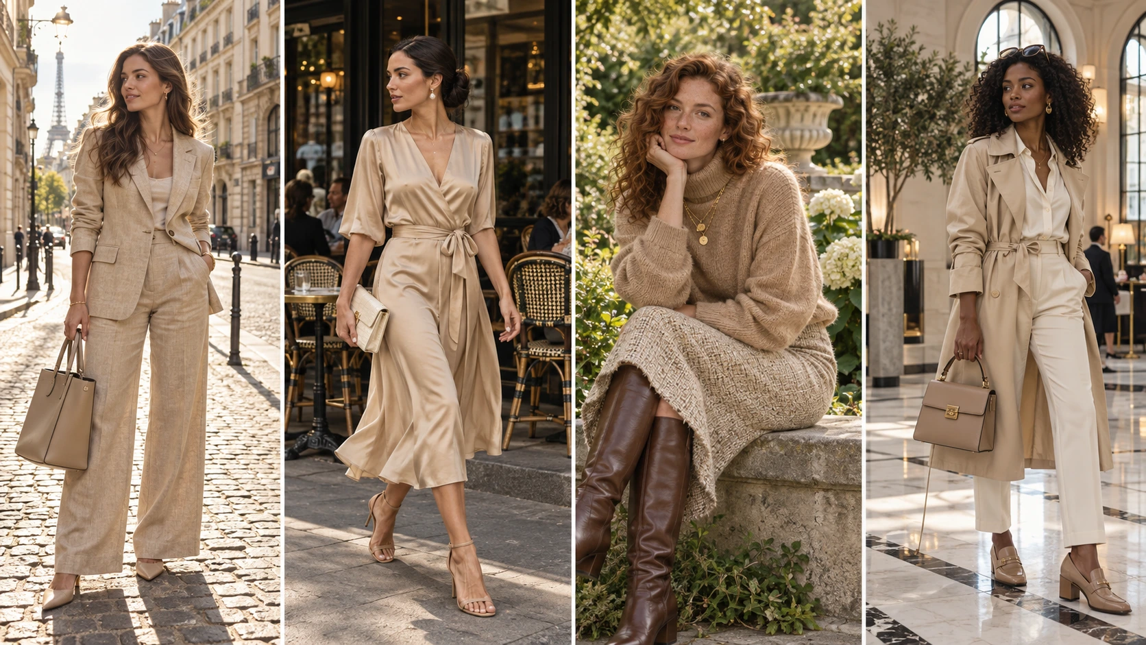 Classy Beige Outfit