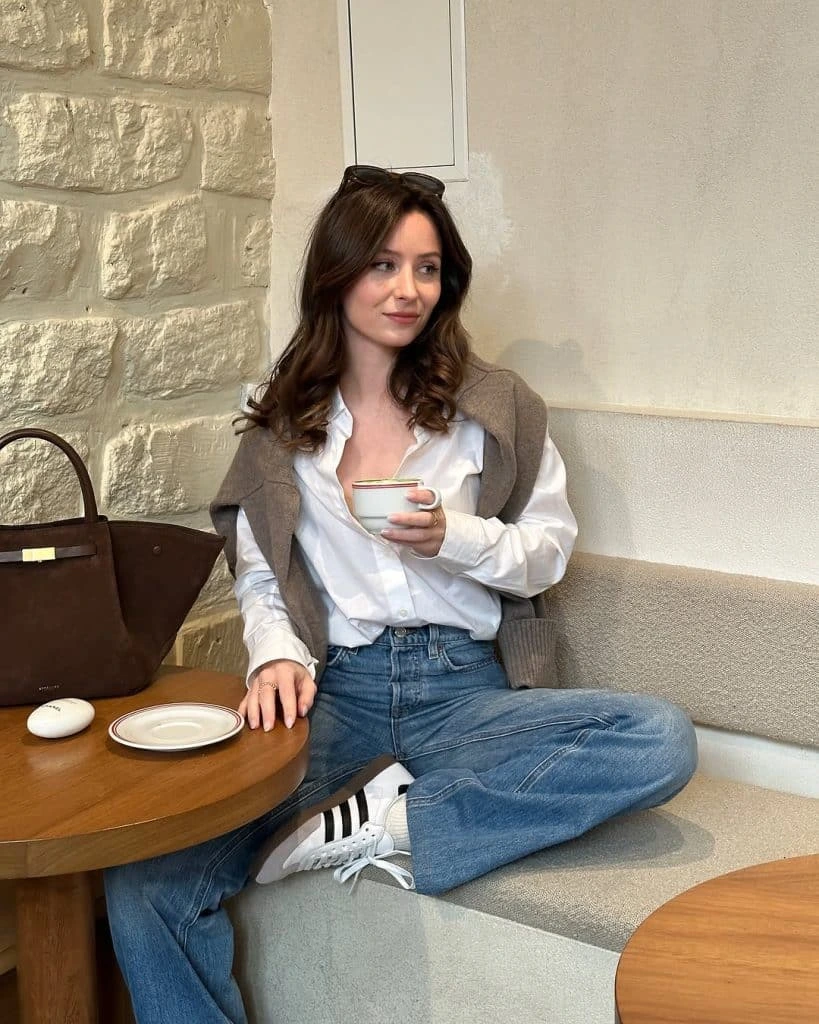 8- Keep the Coffee Date Look Easy