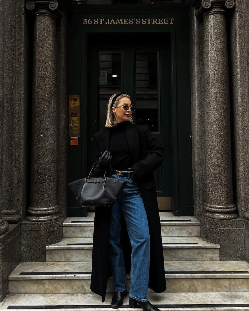 3- Keep the Statement Coat Sharp