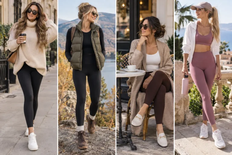 14 Leggings Outfit Ideas That Make Comfort Look Completely Put Together