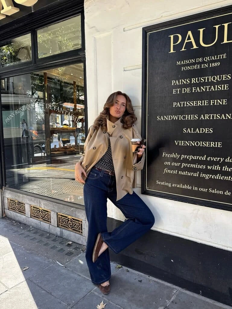 4- Polka Dot and Denim
