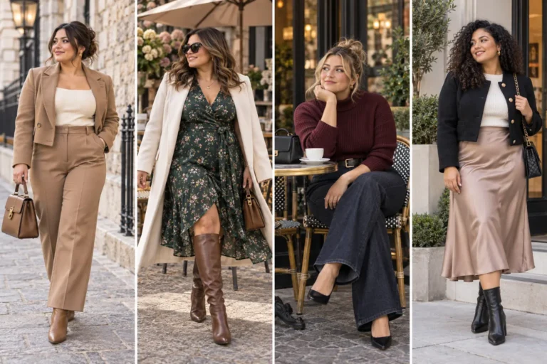 How To Dress Short And Chubby With Better Proportions