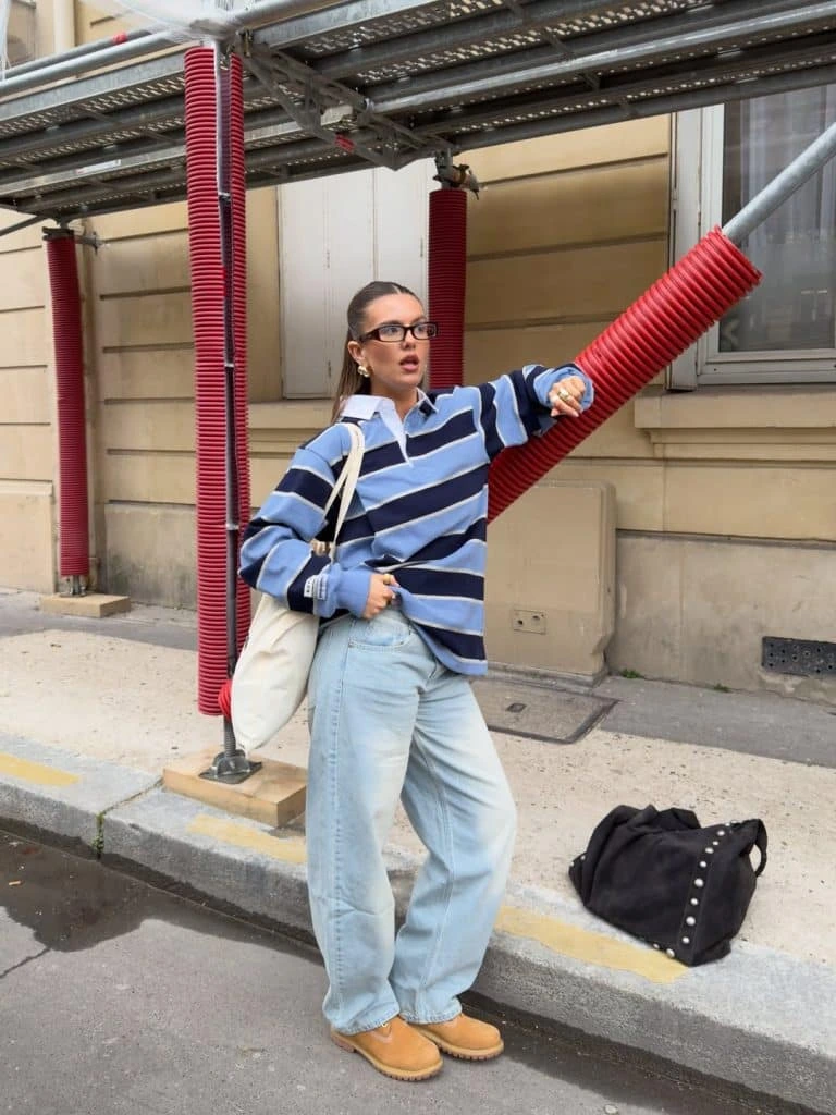 1- Straight-Leg Jeans