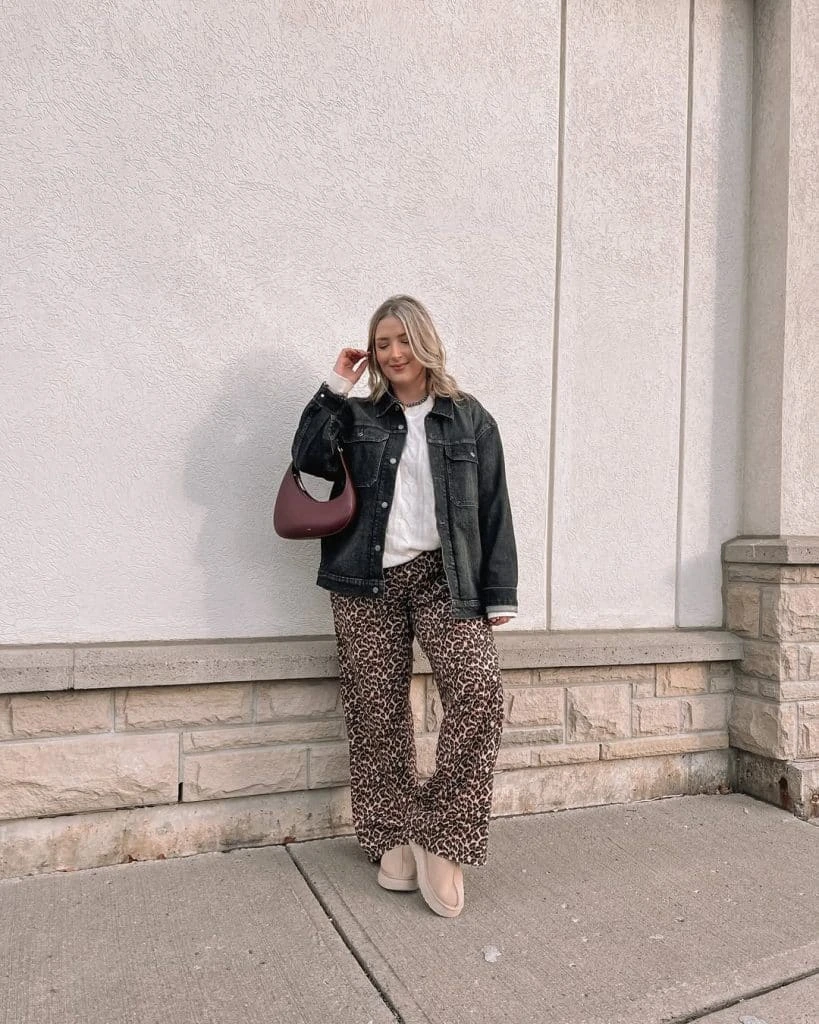5- Style Leopard Like Denim