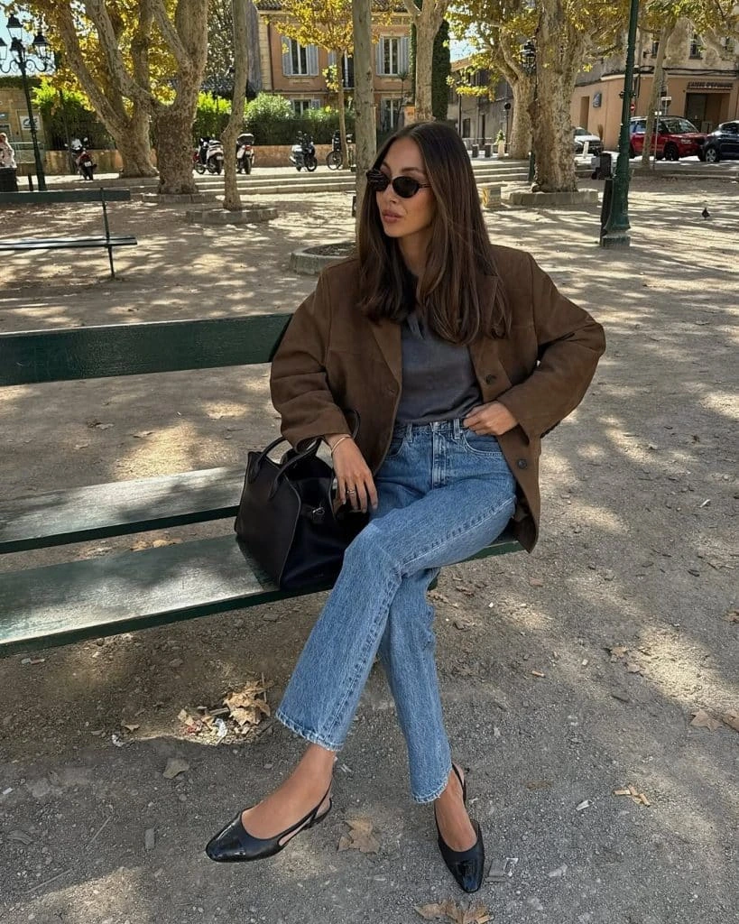 1- The Brown Suede Jacket