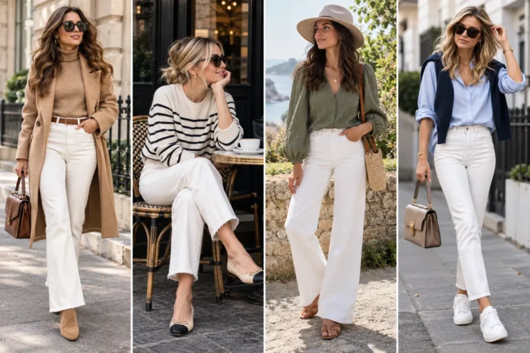 How To Style White Jeans Without Making Them Feel Basic