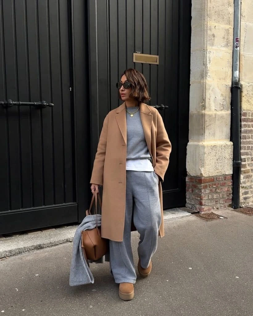 1- Wool Trousers with a Cozy Finish