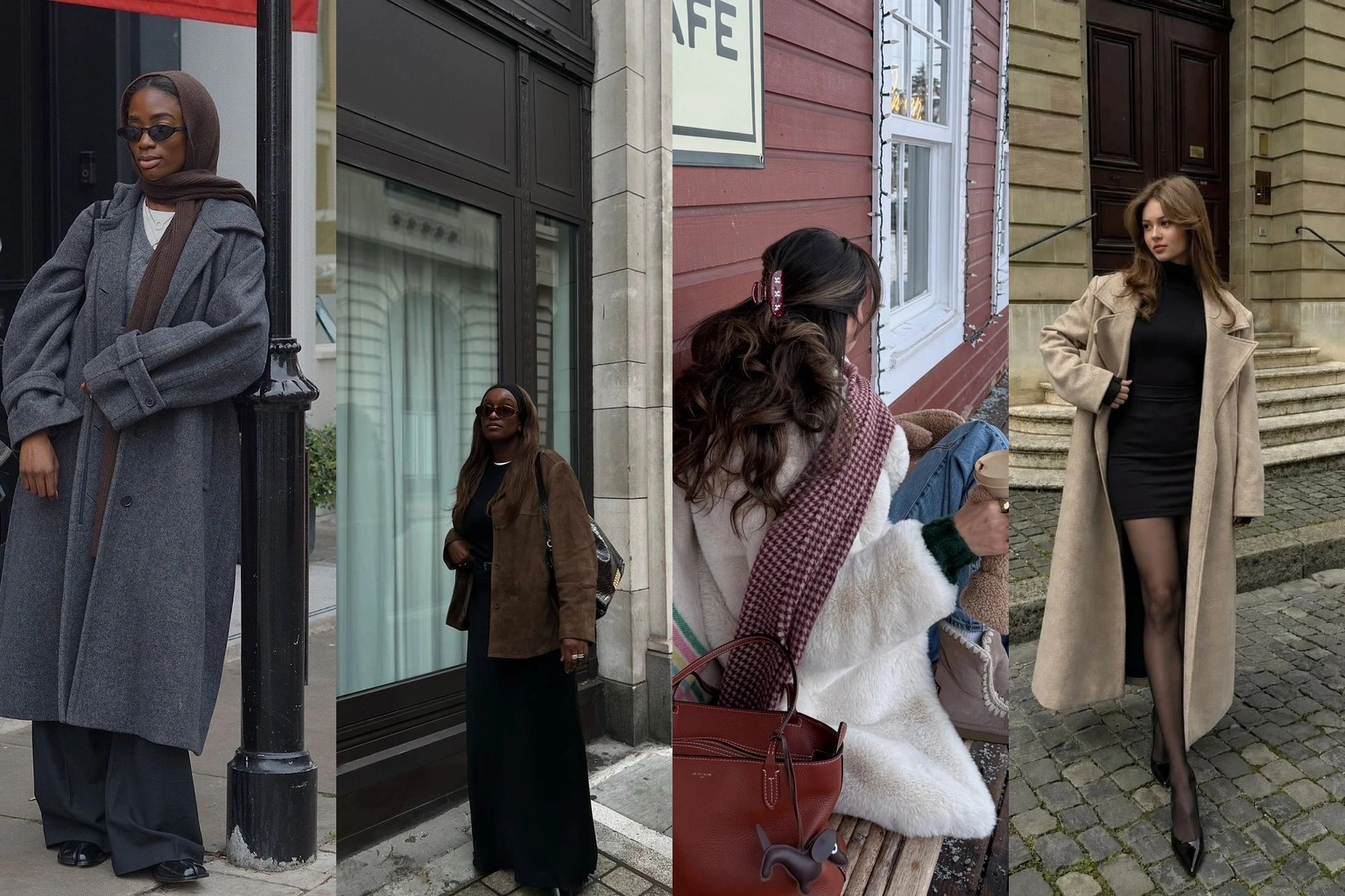 14 Aesthetic Winter Outfit Ideas to Inspire Your Cold-Weather Style featured outfit collage