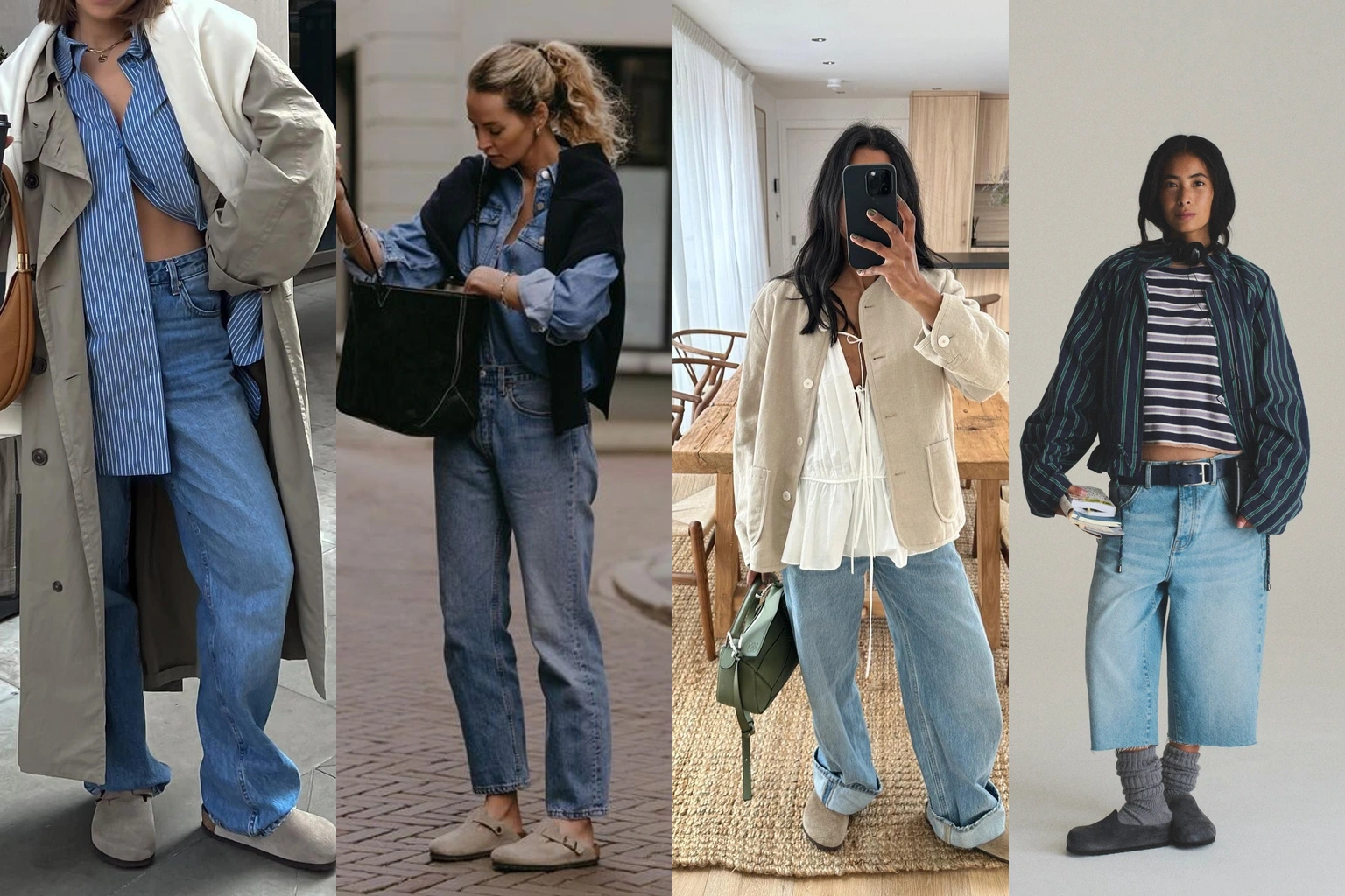 15 Birkenstock Clog Outfit Ideas featured outfit collage