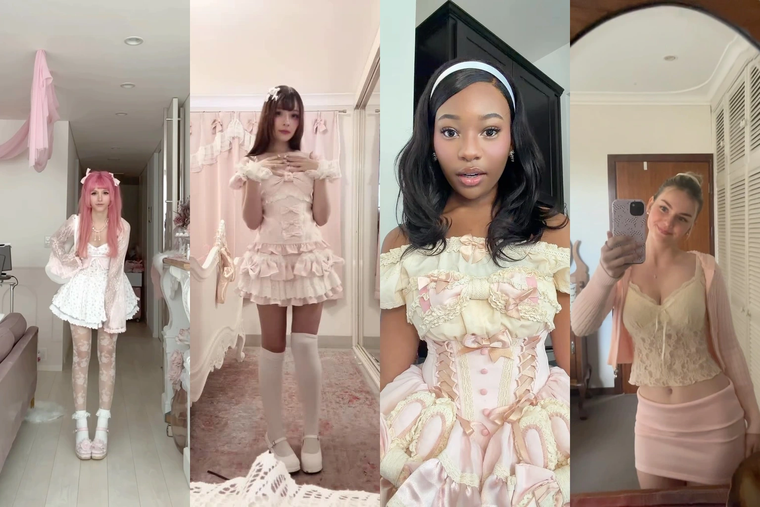 15 Coquette Outfit Ideas featured outfit collage
