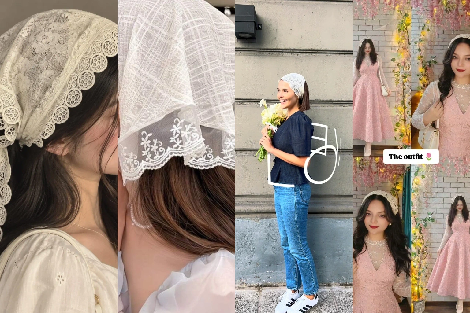 15 Lace Bandana Outfit Ideas featured outfit collage