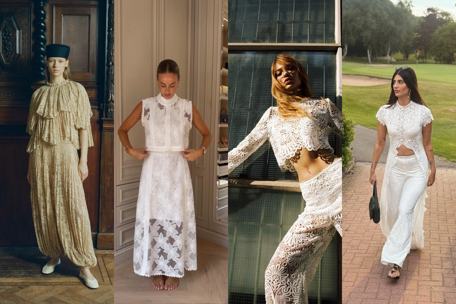 15 Lace Two-Piece Outfit Ideas featured outfit collage
