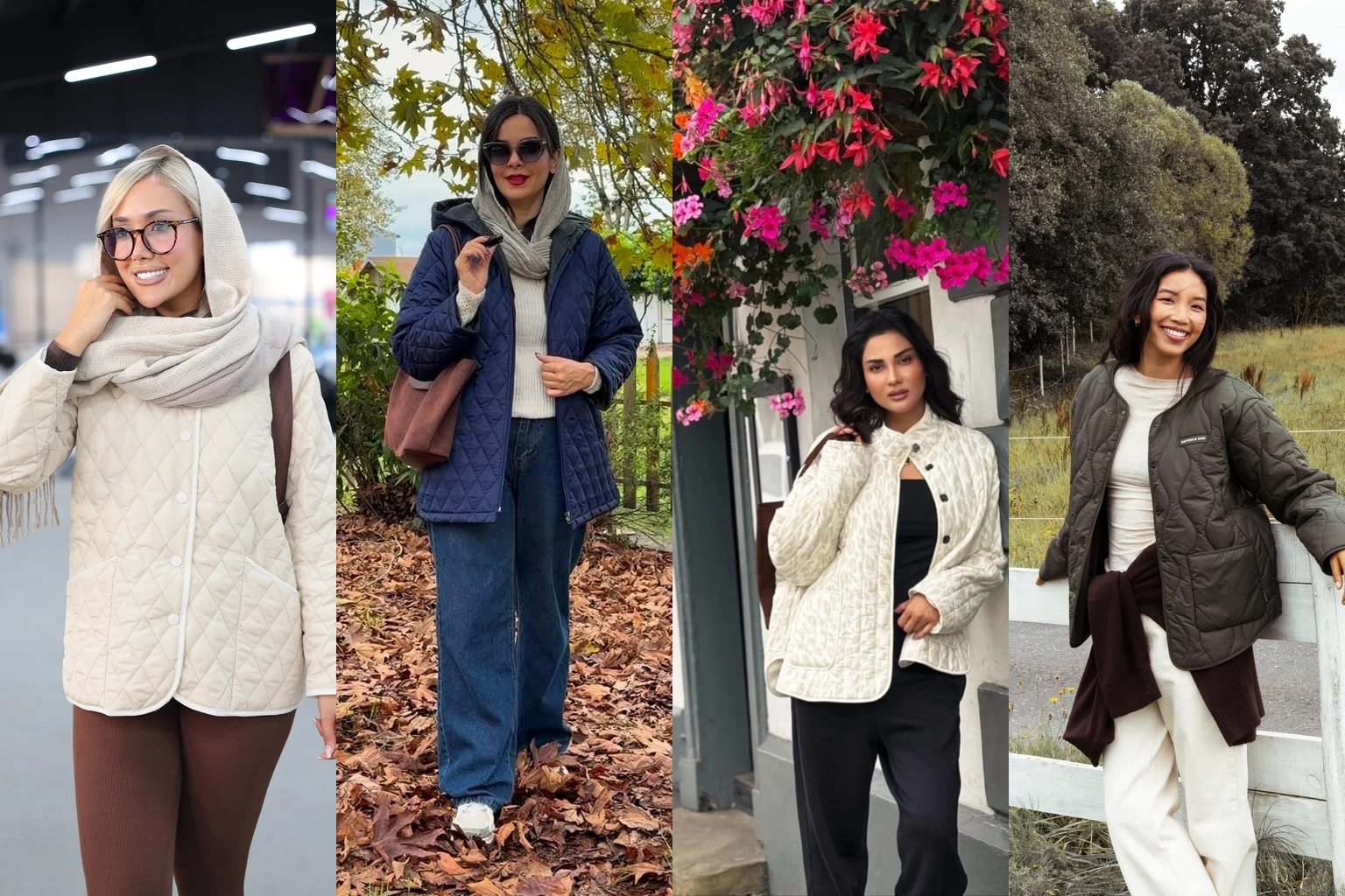15 Quilted Jacket Outfit Ideas featured outfit collage