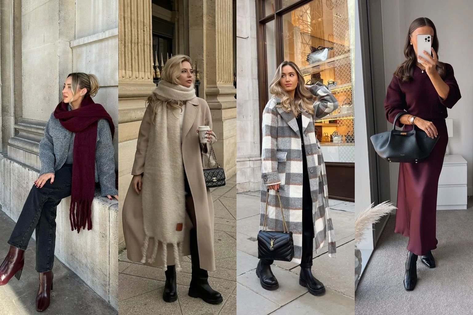 17 Cute Winter Outfit Ideas to Inspire Your Cold-Weather Look featured outfit collage