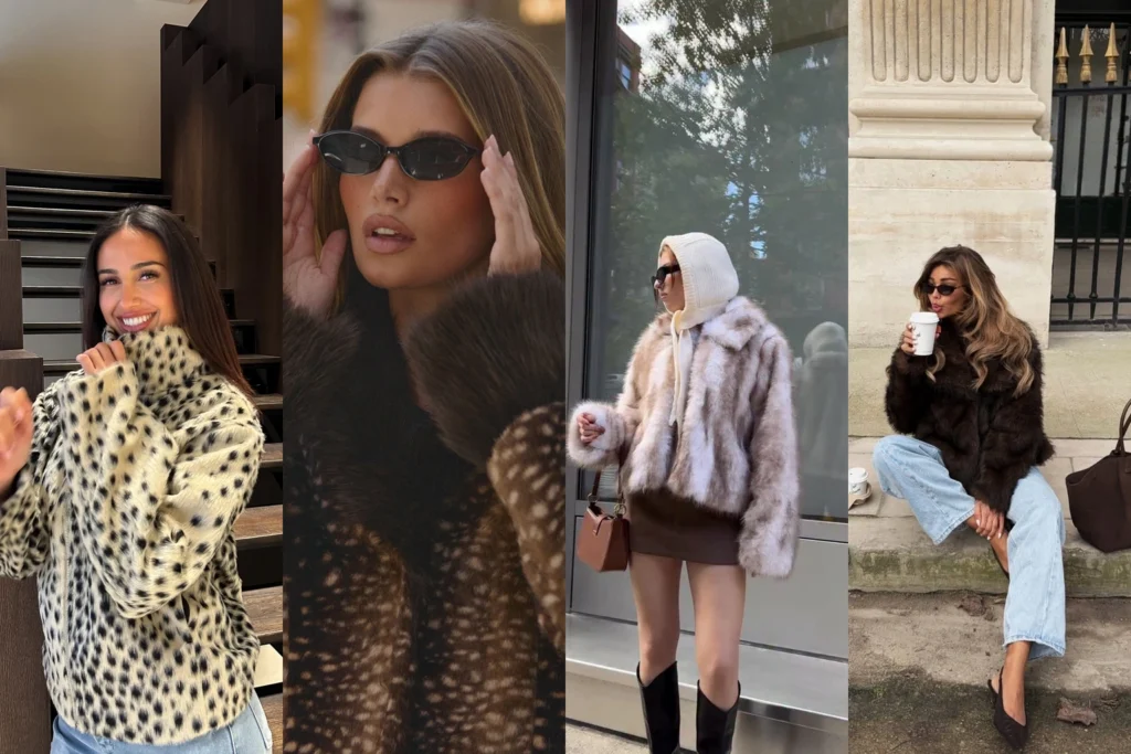17 Faux Fur Jacket Outfit Ideas