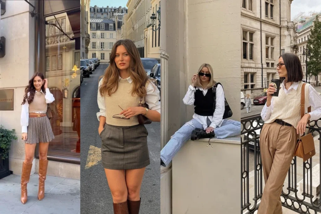 17 Sweater Vest Outfit Ideas