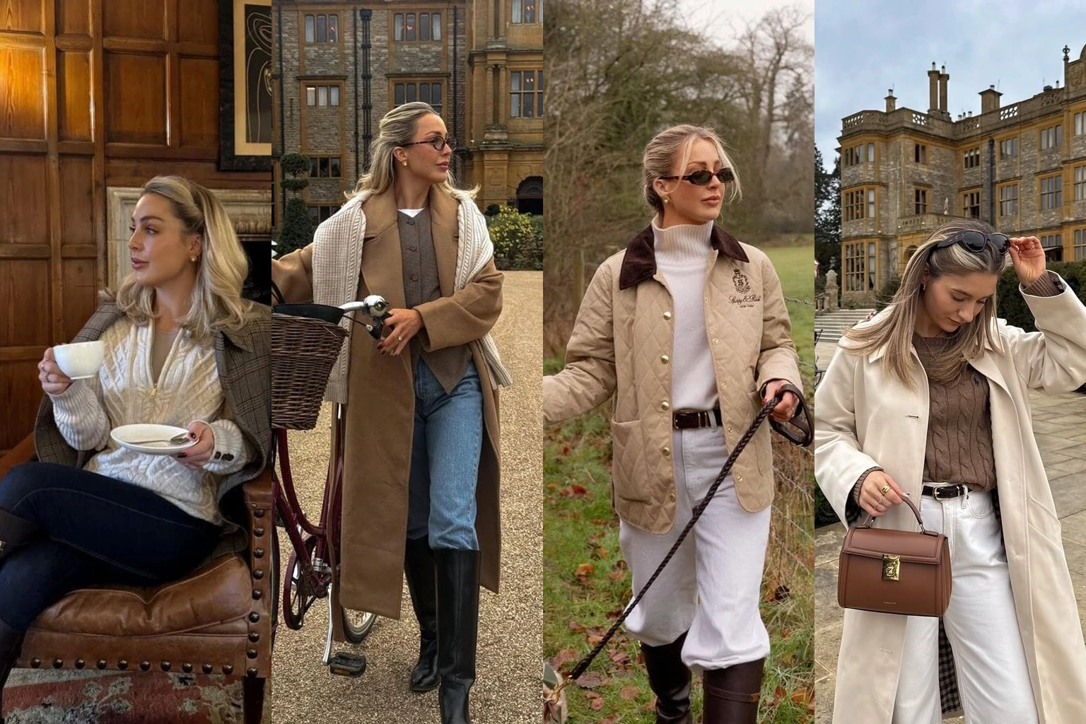 25 Country Chic Outfit Ideas featured outfit collage