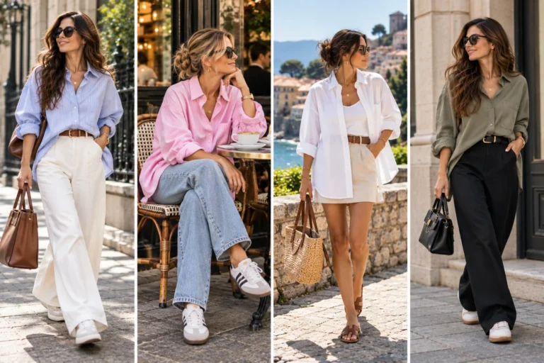 12 Easy Ways to Style an Oversized Shirt