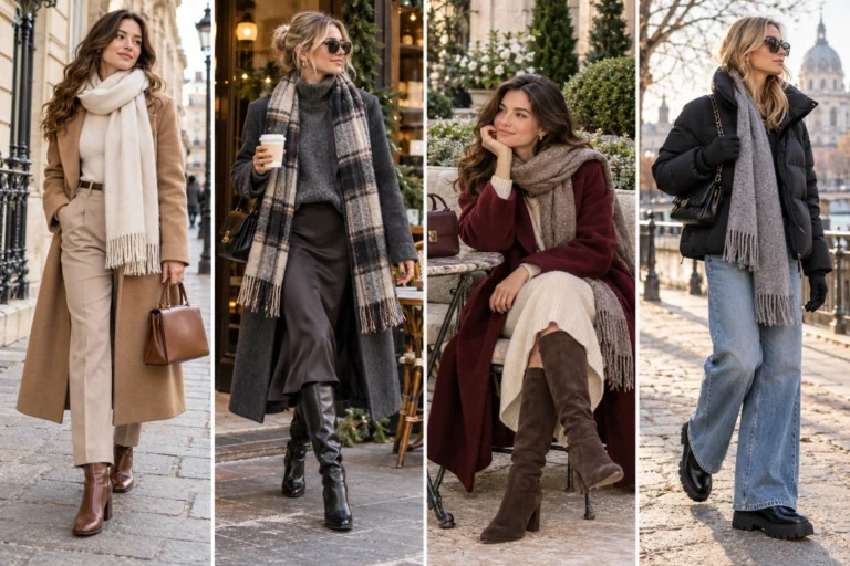 25 Winter Scarf Outfits That Make Cold-Weather Dressing Easy