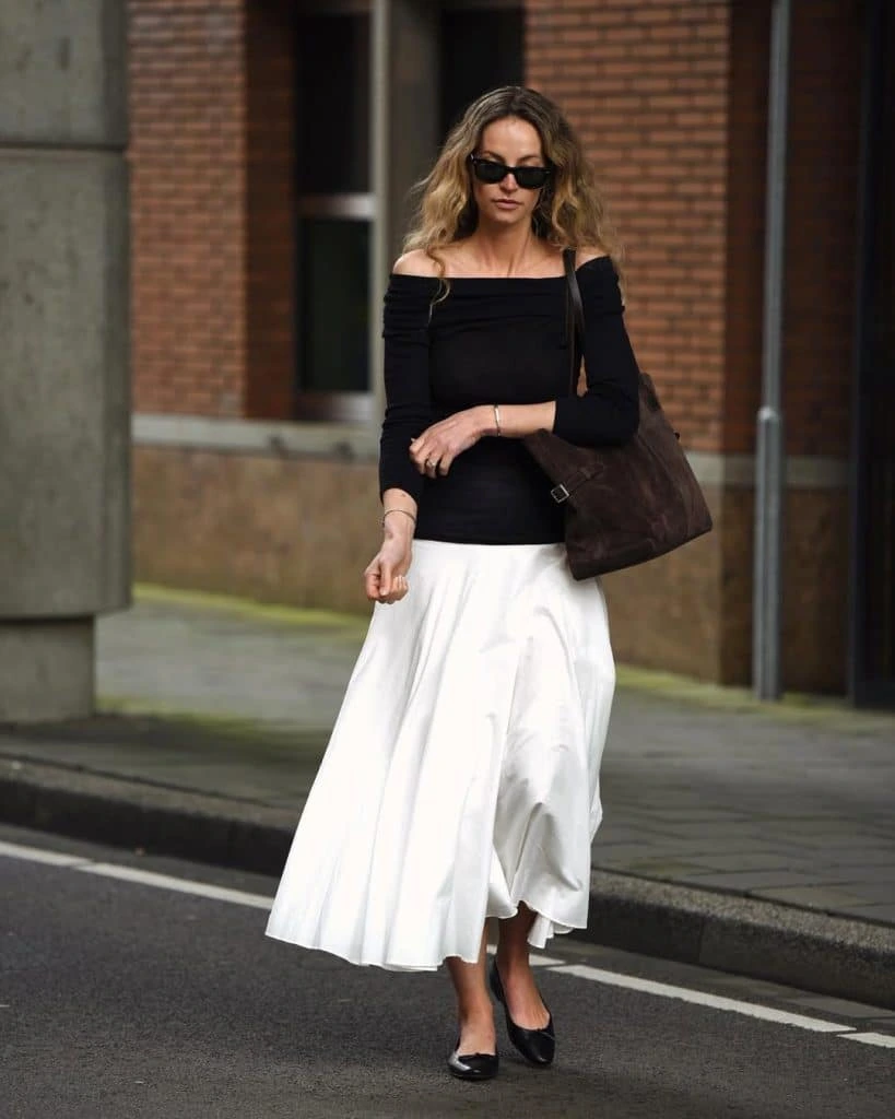 2- Add Drama with One Shoulder