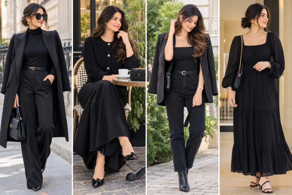 17 All Black Outfits That Make Monochrome Feel Anything but Basic
