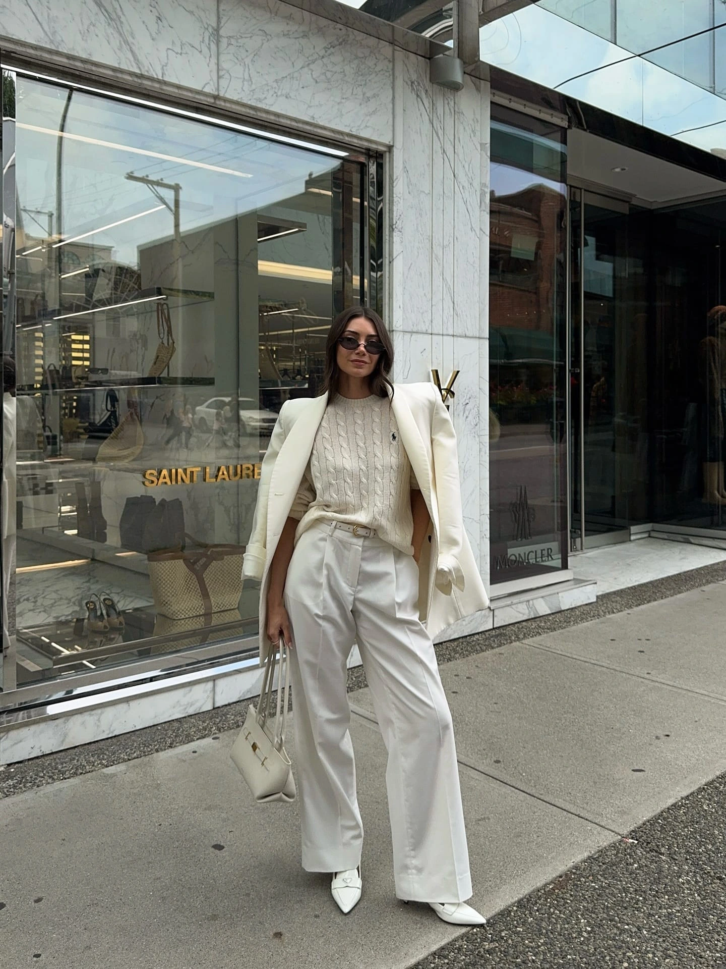 23- All-Cream Tailored Set