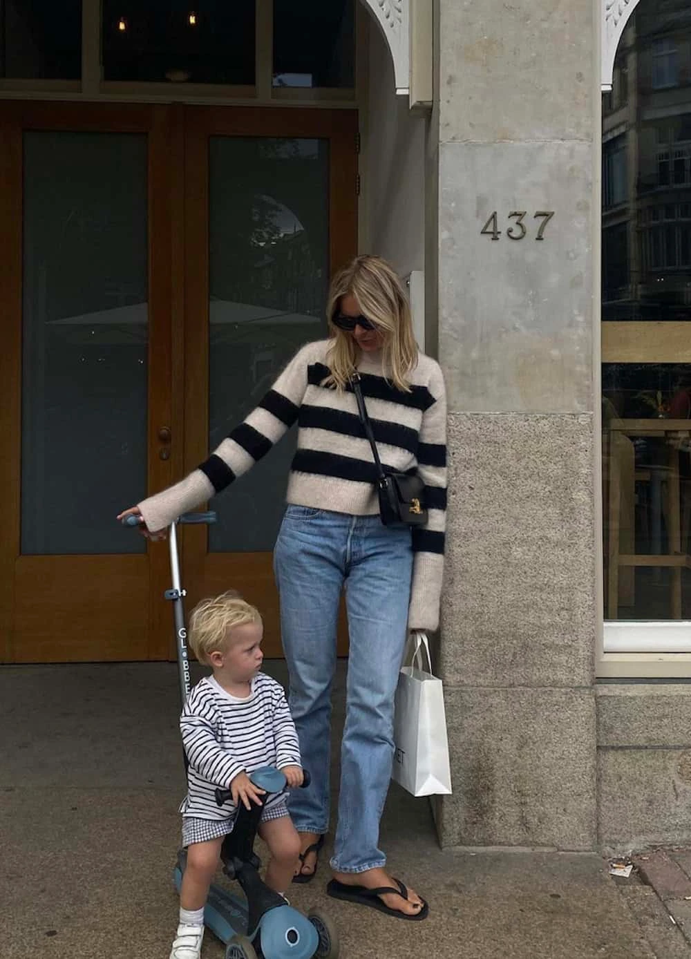 17- Breton Stripes and Light Denim