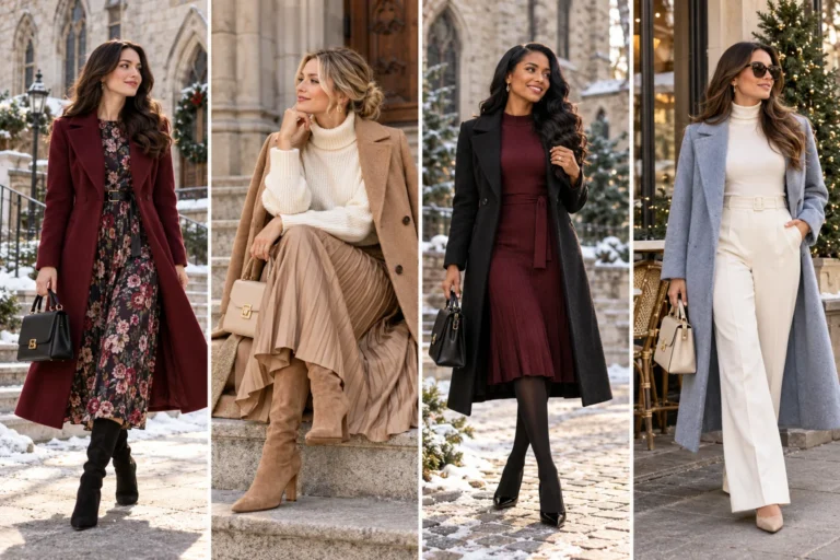 20 Winter Church Outfits That Feel Polished, Warm, and Appropriate