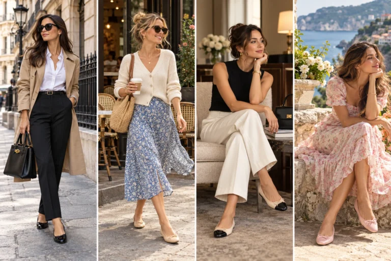 10 Chic Ways to Style Ballet Flats Without Looking Basic