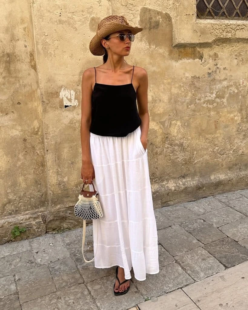 15- Keep It Sleek with a Camisole