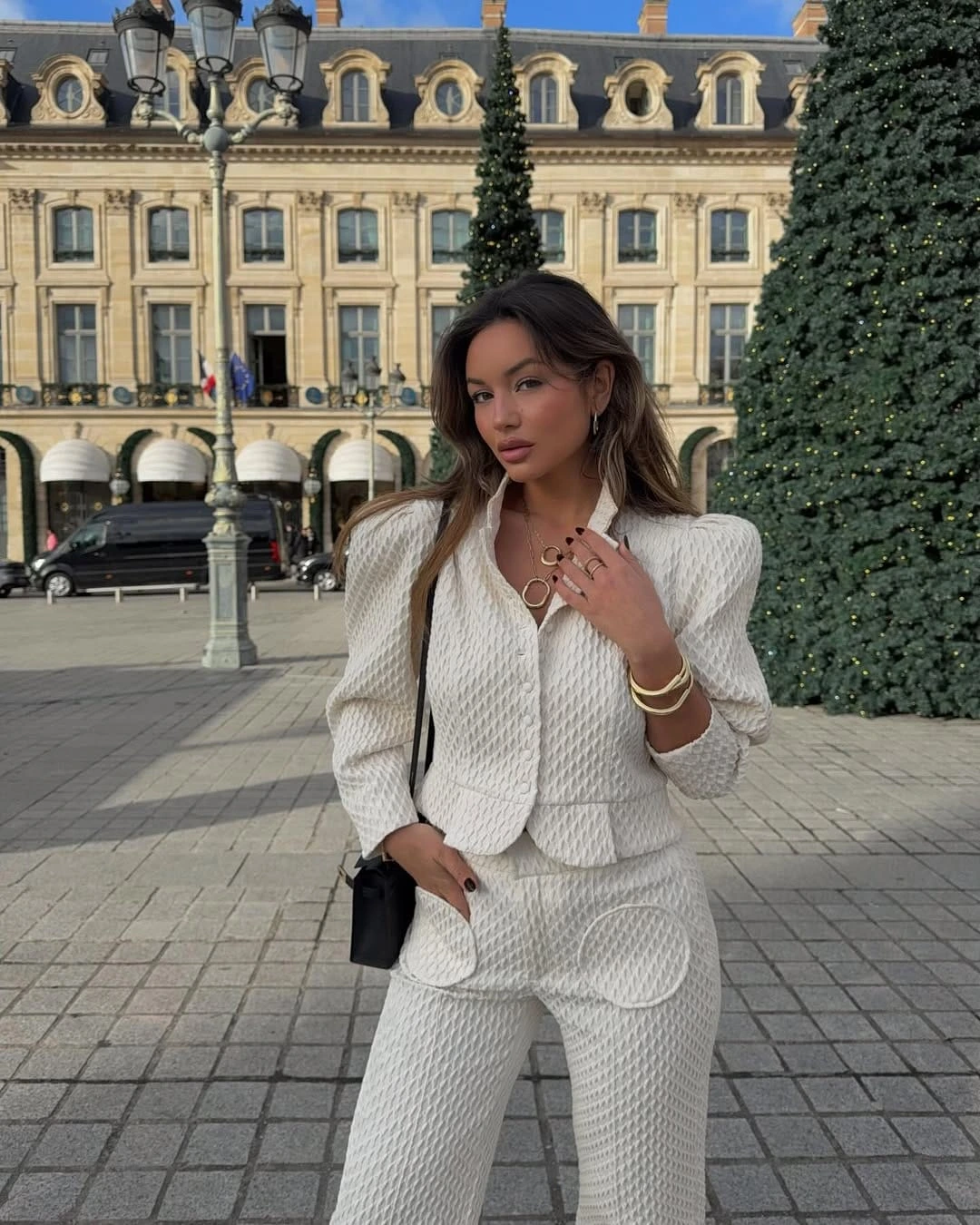 10- Textured Ivory Suiting