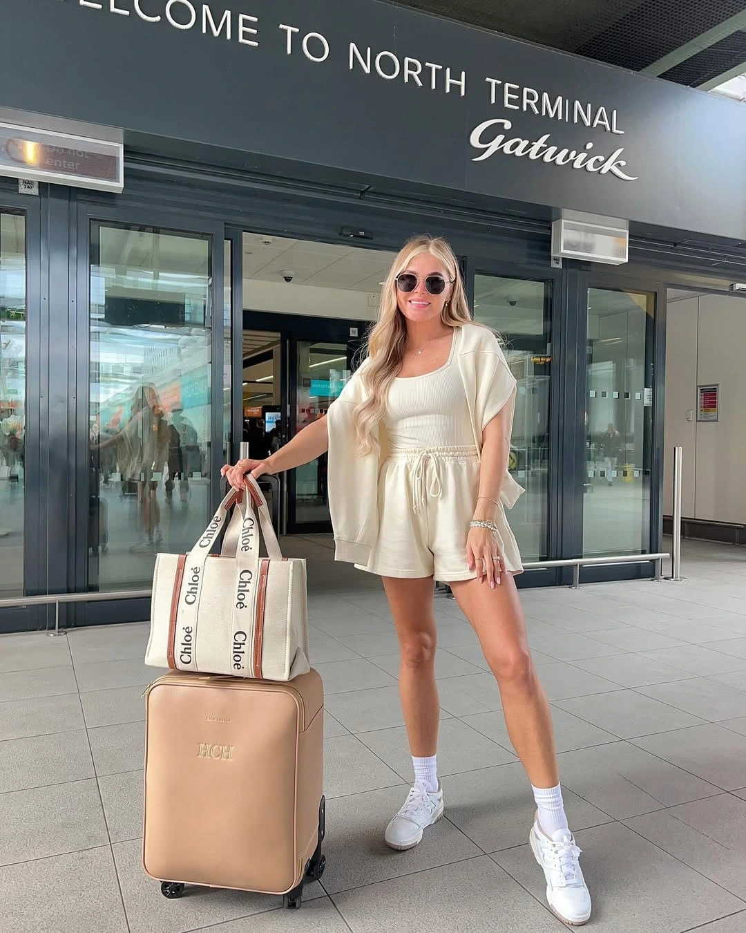27- White Tee and Cargo Trousers